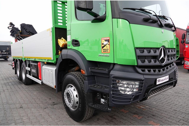 Camión caja abierta, Camión grúa Mercedes-Benz AROCS 2636 / 6x4 / SKRZYNIOWY- 6,5 M / + HDS HIAB 4x wysów: 13 m: foto 18