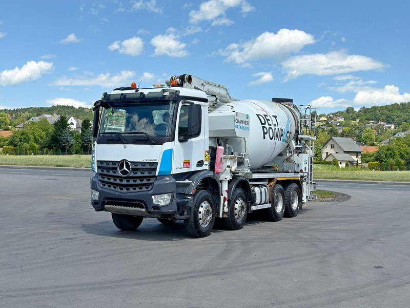Mercedes-Benz AROCS 3743 * Betonpumpe + FUNK * 8x4 * TOP - Camión hormigonera: foto 2 Mercedes-Benz AROCS 3743 * Betonpumpe + FUNK * 8x4 * TOP - Camión hormigonera: foto 2