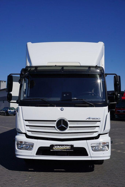 Camión caja cerrada Mercedes-Benz ATEGO / 1221 / ACC / EURO 6 / KONTENER + WINDA / 17 PALET: foto 14
