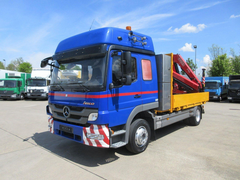 Mercedes-Benz ATEGO 1224 L - Camión caja abierta, Camión grúa: foto 2 Mercedes-Benz ATEGO 1224 L - Camión caja abierta, Camión grúa: foto 2