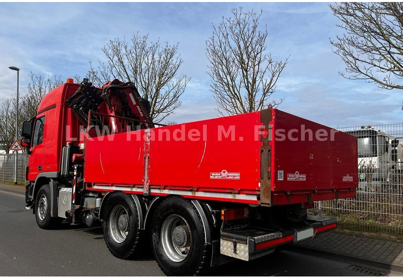 Mercedes-Benz Actros 2651 6x4 Flatbed + Crane Atlas 190.2 - Camión caja abierta, Camión grúa: foto 4 Mercedes-Benz Actros 2651 6x4 Flatbed + Crane Atlas 190.2 - Camión caja abierta, Camión grúa: foto 4
