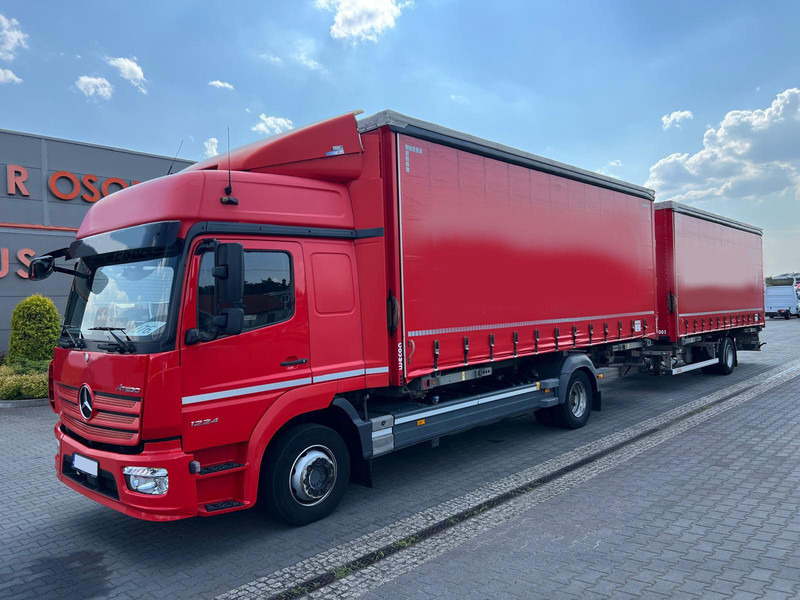 Mercedes-Benz Atego 1224 BDF WECHSELFAHRGESTELL CHASSIS CURTAIN PLANE - Camión lona: foto 1 Mercedes-Benz Atego 1224 BDF WECHSELFAHRGESTELL CHASSIS CURTAIN PLANE - Camión lona: foto 1