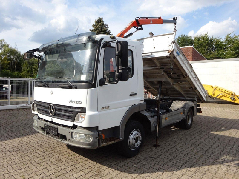 Mercedes-Benz Atego 818 3 way Meiller tipper + crane Terex 36.2 - Furgoneta basculante: foto 3 Mercedes-Benz Atego 818 3 way Meiller tipper + crane Terex 36.2 - Furgoneta basculante: foto 3
