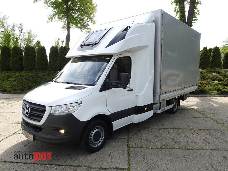 Mercedes-Benz SPRINTER 316 PLANDEKA 10 PALET WEBASTO KLIMATYZACJA TEMPOMAT 16 - Camión caja cerrada: foto 1 Mercedes-Benz SPRINTER 316 PLANDEKA 10 PALET WEBASTO KLIMATYZACJA TEMPOMAT 16 - Camión caja cerrada: foto 1