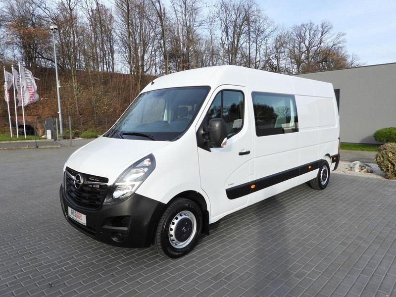 Furgoneta caja cerrada Opel MOVANO FURGON BRYGADÓWKA 7 MIEJSC LEDY  135KM [ 207501 ]: foto 6