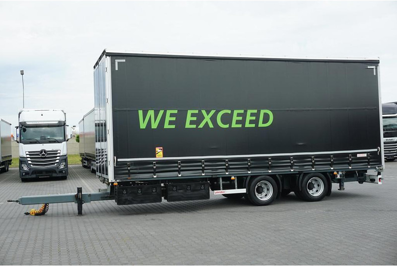 Plandex / TANDEM / PRZEJAZDOWA / DŁ. 7,75 M / OS PODNOSZONA - Remolque con toldo: foto 3 Plandex / TANDEM / PRZEJAZDOWA / DŁ. 7,75 M / OS PODNOSZONA - Remolque con toldo: foto 3
