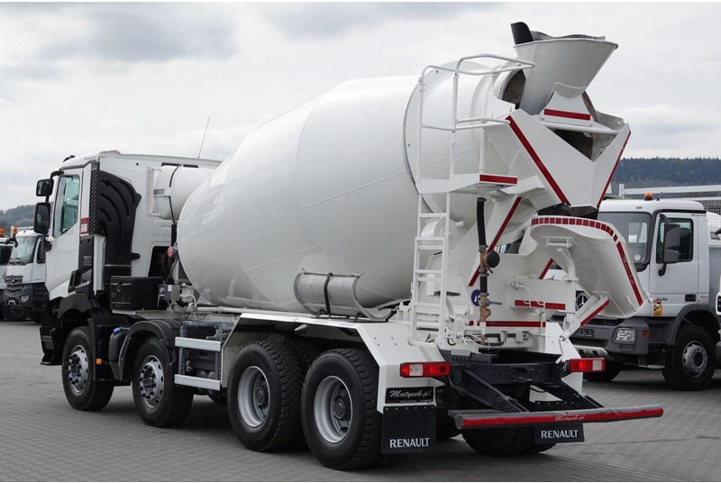 Renault C 380 / 8X4 / BETONOMIESZARKA / GRUSZKA / LIEBHERR 9 M3 / EURO 6 - Camión hormigonera: foto 3 Renault C 380 / 8X4 / BETONOMIESZARKA / GRUSZKA / LIEBHERR 9 M3 / EURO 6 - Camión hormigonera: foto 3