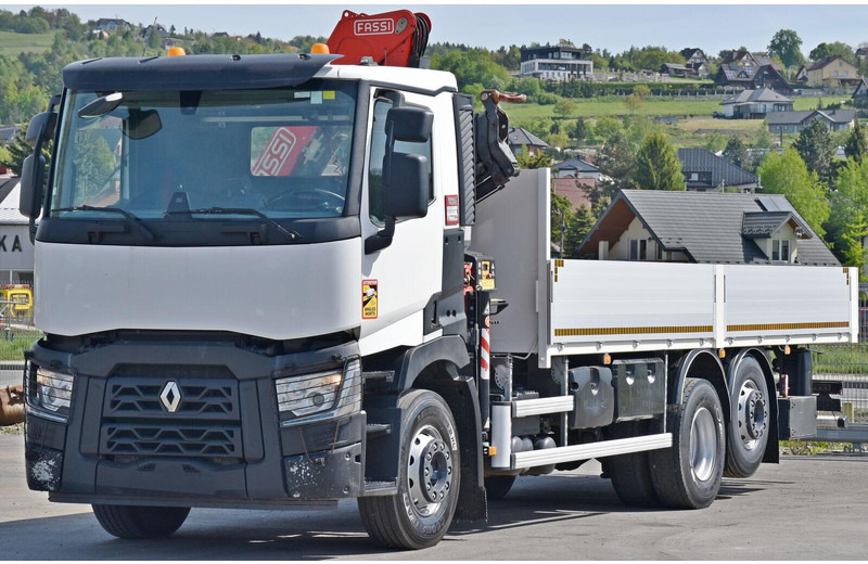 Renault C 380 - Camión caja abierta, Camión grúa: foto 4 Renault C 380 - Camión caja abierta, Camión grúa: foto 4