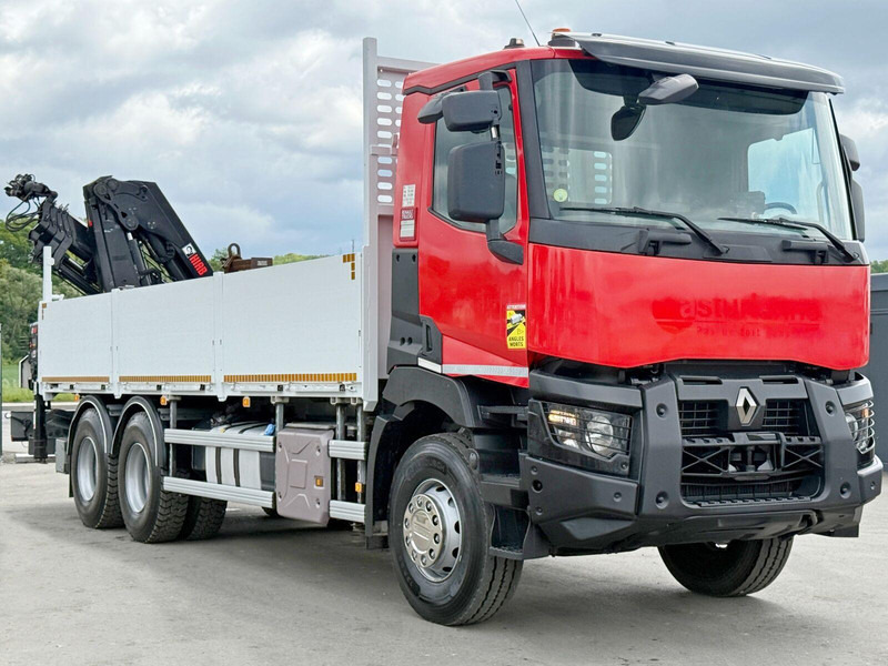 Renault C 400 *HIAB X - HIDUO 188 ES - 4 + FUNK * 6x4 - Camión caja abierta, Camión grúa: foto 3 Renault C 400 *HIAB X - HIDUO 188 ES - 4 + FUNK * 6x4 - Camión caja abierta, Camión grúa: foto 3