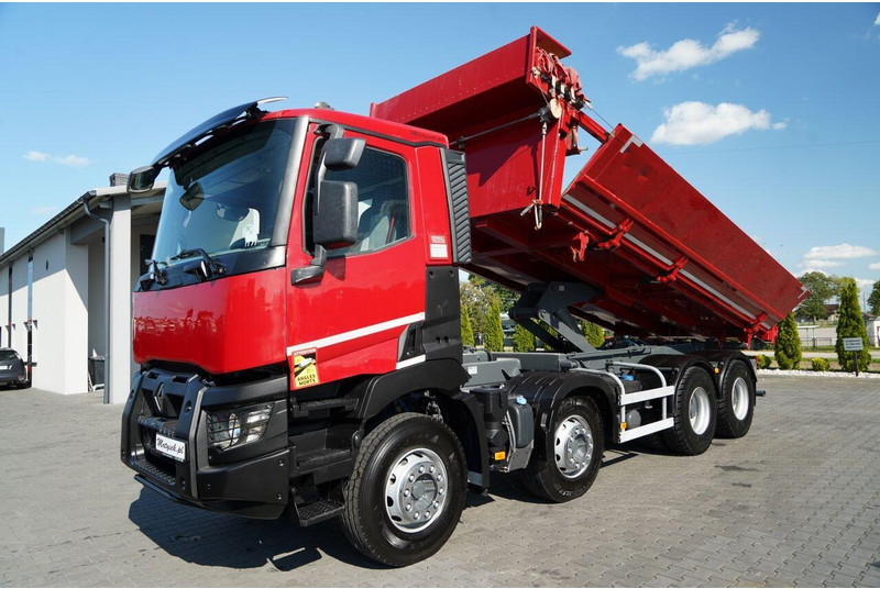 Renault C 430 / 8x4 / WYWROTKA DWUSTRONNA - 6M / HYDROBURTA / KLAPODRZW - Camión volquete: foto 2 Renault C 430 / 8x4 / WYWROTKA DWUSTRONNA - 6M / HYDROBURTA / KLAPODRZW - Camión volquete: foto 2