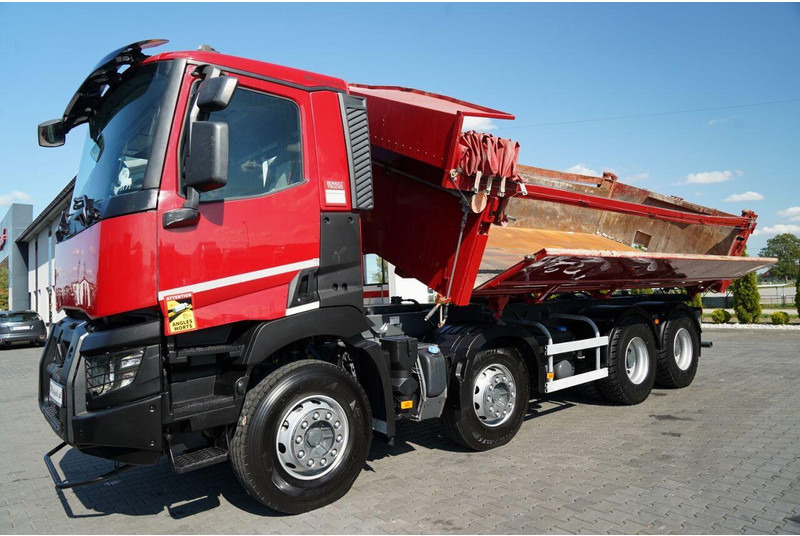 Renault C 430 / 8x4 / WYWROTKA DWUSTRONNA - 6M / HYDROBURTA / KLAPODRZW - Camión volquete: foto 3 Renault C 430 / 8x4 / WYWROTKA DWUSTRONNA - 6M / HYDROBURTA / KLAPODRZW - Camión volquete: foto 3