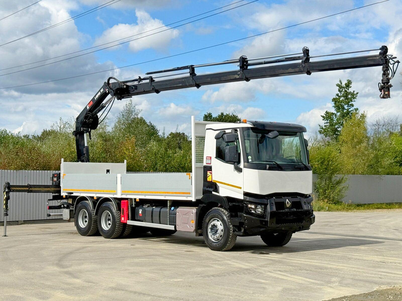 Renault C 430 *HIAB X - HIPRO 192 ES -4 + FUNK* 6x4 - Camión caja abierta, Camión grúa: foto 2 Renault C 430 *HIAB X - HIPRO 192 ES -4 + FUNK* 6x4 - Camión caja abierta, Camión grúa: foto 2