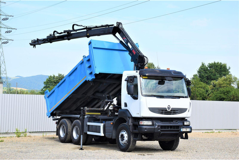 Renault KERAX 370 DXI - Camión volquete, Camión grúa: foto 1 Renault KERAX 370 DXI - Camión volquete, Camión grúa: foto 1