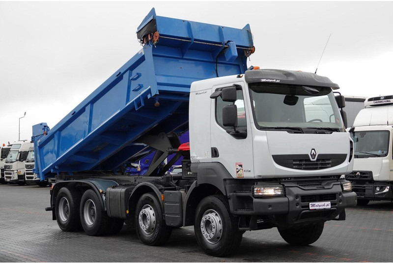 Renault KERAX 430 / 8x4 / WYWROTKA / HYDROBURTA / HYDROKLAPA / BORDMATIC - Camión volquete: foto 4 Renault KERAX 430 / 8x4 / WYWROTKA / HYDROBURTA / HYDROKLAPA / BORDMATIC - Camión volquete: foto 4