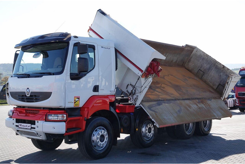 Renault KERAX 480 / 8x4 / WYWROTKA / HYDROBURTA / HYDROKLAPA / BORDMATIC - Camión volquete: foto 5 Renault KERAX 480 / 8x4 / WYWROTKA / HYDROBURTA / HYDROKLAPA / BORDMATIC - Camión volquete: foto 5