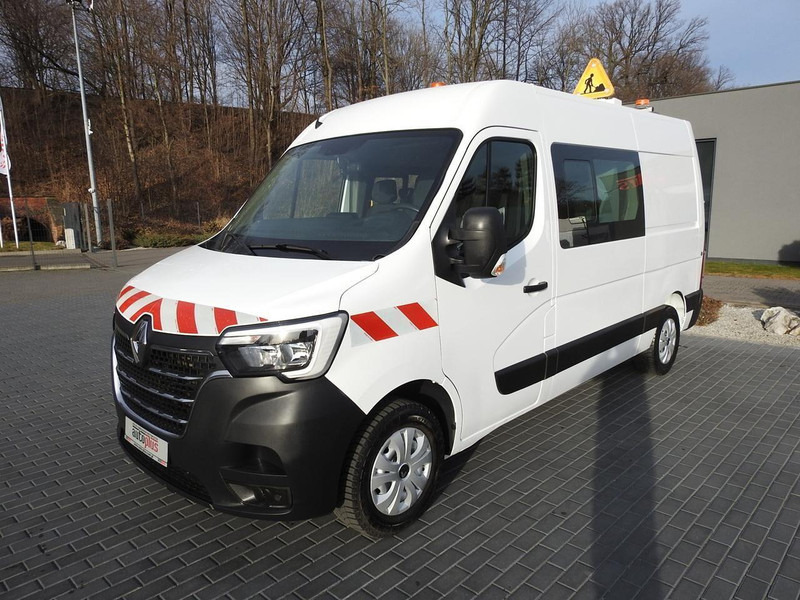 Minibús, Furgoneta de pasajeros Renault MASTER FURGON BRYGADÓWKA  7 MIEJSC TEMPOMAT KLIMATYZACJA LEDY  1: foto 6