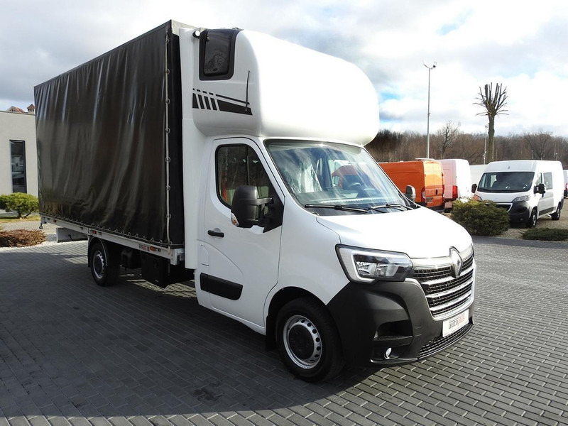 Renault MASTER PLANDEKA 10 PALET TEMPOMAT KLIMATYZACJA LEDY PNEUMATYKA - Furgoneta con lona: foto 4 Renault MASTER PLANDEKA 10 PALET TEMPOMAT KLIMATYZACJA LEDY PNEUMATYKA - Furgoneta con lona: foto 4