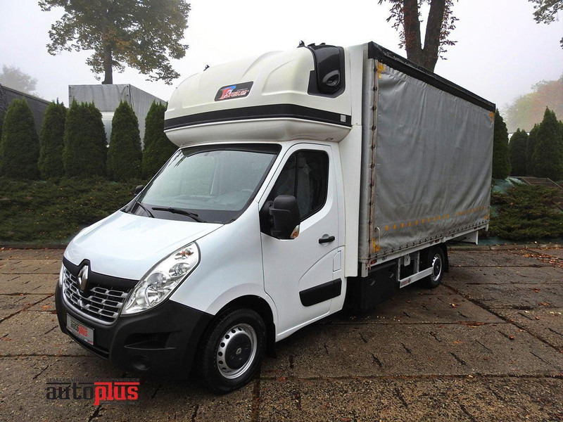Renault MASTER PLANDEKA 10 PALET WEBASTO TEMPOMAT KLIMATYZACJA 130KM [ - Camión caja cerrada: foto 1 Renault MASTER PLANDEKA 10 PALET WEBASTO TEMPOMAT KLIMATYZACJA 130KM [ - Camión caja cerrada: foto 1