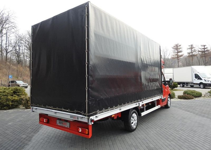 Renault MASTER PLANDEKA 10 PALET WEBASTO TEMPOMAT KLIMATYZACJA 170KM [ - Furgoneta con lona: foto 3 Renault MASTER PLANDEKA 10 PALET WEBASTO TEMPOMAT KLIMATYZACJA 170KM [ - Furgoneta con lona: foto 3