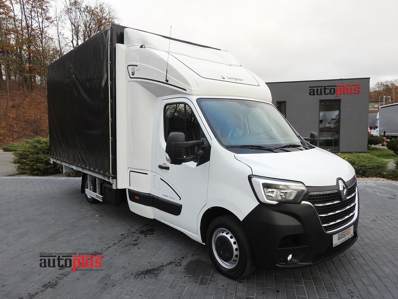 Renault MASTER PLANDEKA 10 PALET WEBASTO TEMPOMAT KLIMATYZACJA LEDY PNEU - Furgoneta con lona: foto 1 Renault MASTER PLANDEKA 10 PALET WEBASTO TEMPOMAT KLIMATYZACJA LEDY PNEU - Furgoneta con lona: foto 1