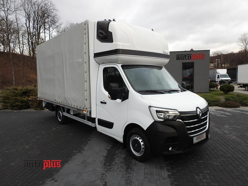 Renault MASTER PLANDEKA 10 PALET WEBASTO TEMPOMAT KLIMATYZACJA LEDY PNEU - Furgoneta con lona: foto 1 Renault MASTER PLANDEKA 10 PALET WEBASTO TEMPOMAT KLIMATYZACJA LEDY PNEU - Furgoneta con lona: foto 1
