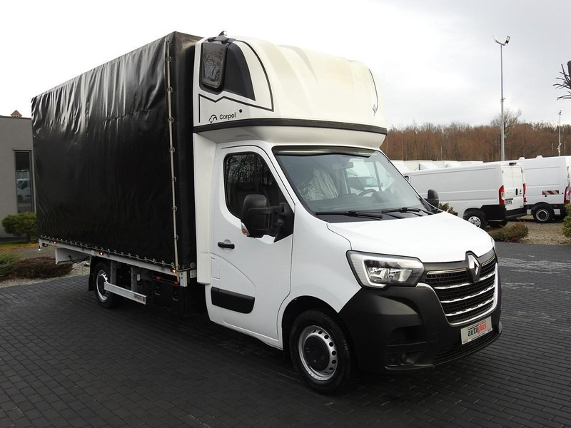 Renault MASTER PLANDEKA 10 PALET WEBASTO TEMPOMAT KLIMATYZACJA LEDY PNEU - Furgoneta con lona: foto 4 Renault MASTER PLANDEKA 10 PALET WEBASTO TEMPOMAT KLIMATYZACJA LEDY PNEU - Furgoneta con lona: foto 4