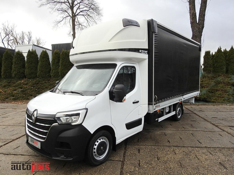 Renault MASTER PLANDEKA 10 PALET WEBASTO TEMPOMAT KLIMATYZACJA LEDY PNEU - Furgoneta con lona: foto 1 Renault MASTER PLANDEKA 10 PALET WEBASTO TEMPOMAT KLIMATYZACJA LEDY PNEU - Furgoneta con lona: foto 1