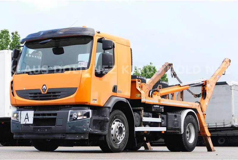 Renault Premium 380 DXi - Skip loader - Camión portacontenedor de cadenas: foto 1 Renault Premium 380 DXi - Skip loader - Camión portacontenedor de cadenas: foto 1