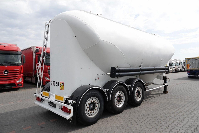 Semirremolque silo para transporte de cemento SPITZER CEMENTONACZEPA / 37 000 L / SILOS / 3 KOMORY / OSIE SAF: foto 6