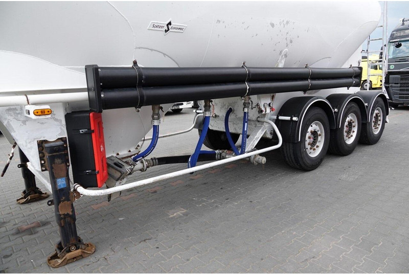 Semirremolque silo para transporte de cemento SPITZER CEMENTONACZEPA / 37 000 L / SILOS / 3 KOMORY / OSIE SAF: foto 10