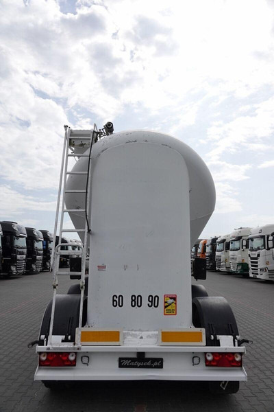 Semirremolque silo para transporte de cemento SPITZER CEMENTONACZEPA / 37 000 L / SILOS / 3 KOMORY / OSIE SAF: foto 12