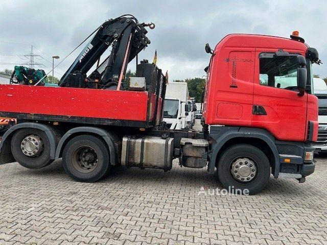 Scania 124 L 470 - Flatbed + crane - Camión caja abierta, Camión grúa: foto 5 Scania 124 L 470 - Flatbed + crane - Camión caja abierta, Camión grúa: foto 5