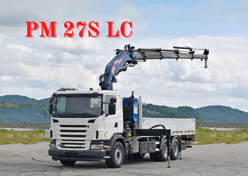 Scania G 420 - Camión caja abierta, Camión grúa: foto 1 Scania G 420 - Camión caja abierta, Camión grúa: foto 1