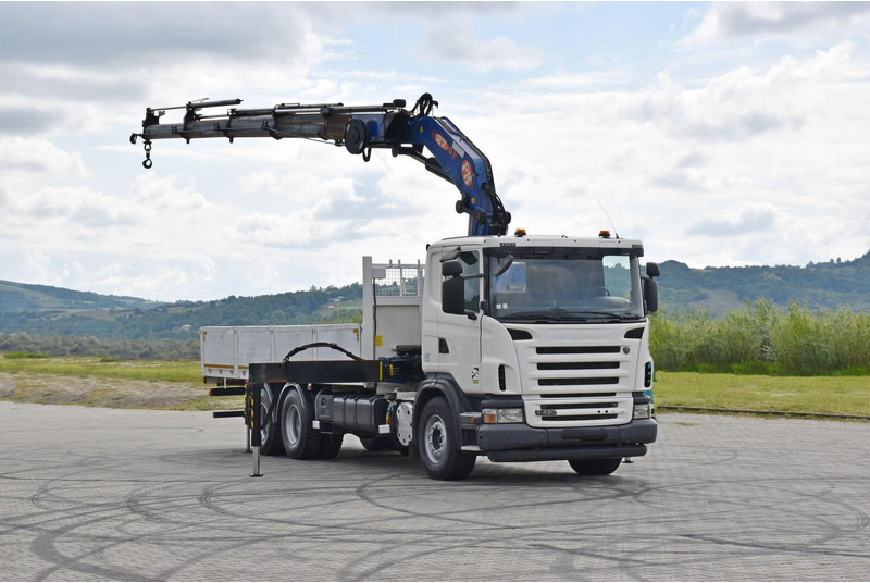 Scania G 420 - Camión caja abierta, Camión grúa: foto 2 Scania G 420 - Camión caja abierta, Camión grúa: foto 2