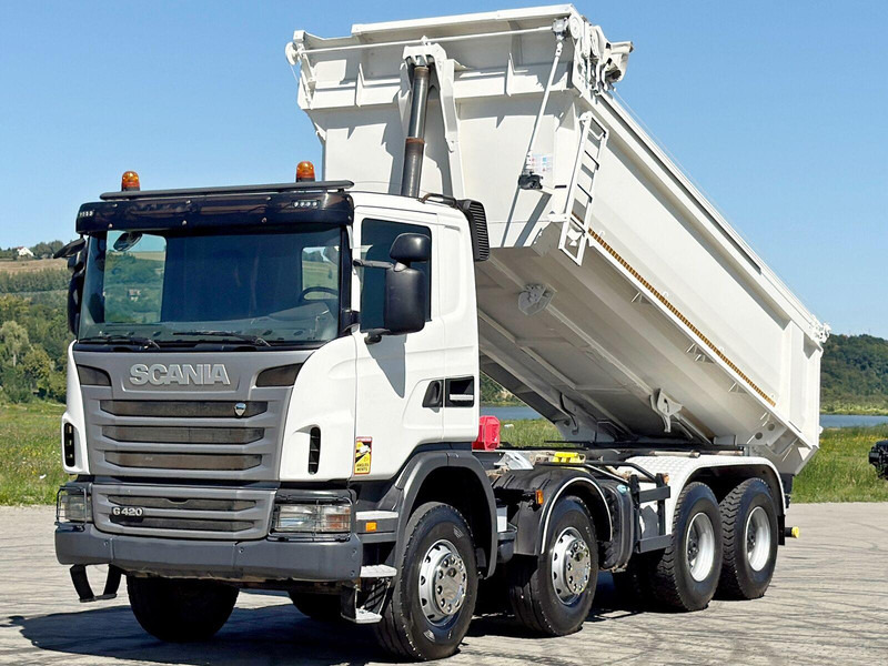 Scania G 420 * KIPPER * 8x4 * TOPZUSTAND - Camión volquete: foto 4 Scania G 420 * KIPPER * 8x4 * TOPZUSTAND - Camión volquete: foto 4
