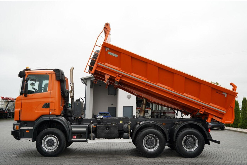 Scania G 440 / 6x6 / WYWROTKA TRZY-STRONNA / 2X HYDROBURTA / BOARDMATIC - Camión volquete: foto 3 Scania G 440 / 6x6 / WYWROTKA TRZY-STRONNA / 2X HYDROBURTA / BOARDMATIC - Camión volquete: foto 3