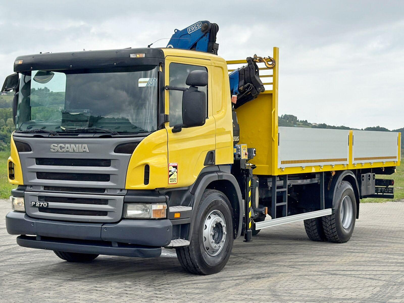 Scania P 270 * FASSI F110A.23 + FUNK * TOPZUSTAND - Camión caja abierta, Camión grúa: foto 4 Scania P 270 * FASSI F110A.23 + FUNK * TOPZUSTAND - Camión caja abierta, Camión grúa: foto 4