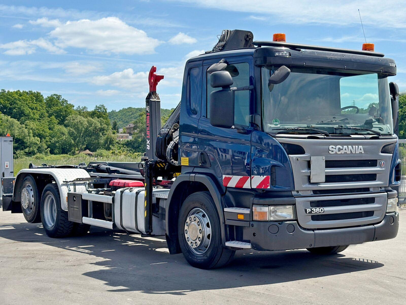 Scania P 360 * ABROLLKIPPER * HIAB 111 BS -2 HIDUO/FUNK - Camión multibasculante, Camión grúa: foto 3 Scania P 360 * ABROLLKIPPER * HIAB 111 BS -2 HIDUO/FUNK - Camión multibasculante, Camión grúa: foto 3