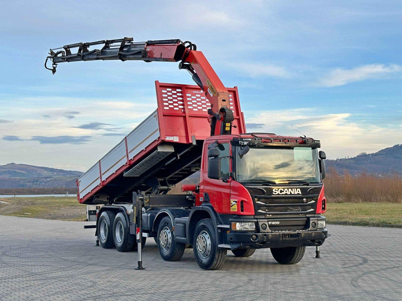 Scania P 400 - Camión volquete, Camión grúa: foto 2 Scania P 400 - Camión volquete, Camión grúa: foto 2