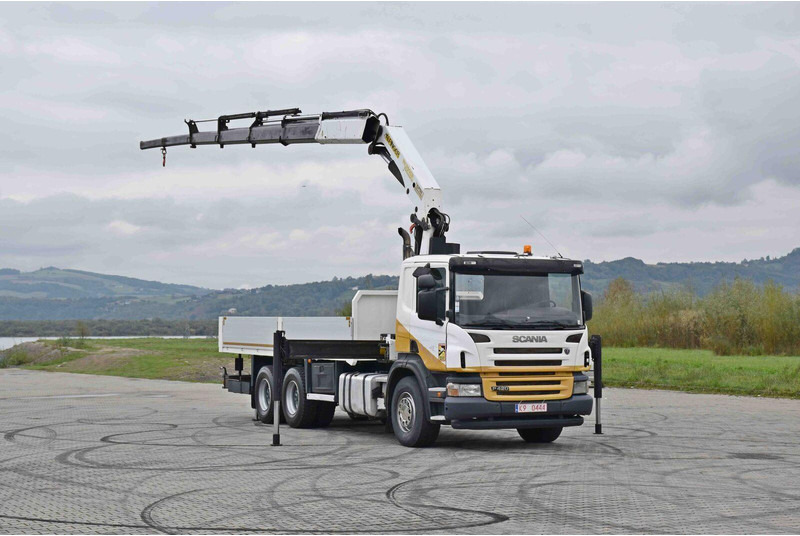 Scania P 420 - Camión caja abierta, Camión grúa: foto 2 Scania P 420 - Camión caja abierta, Camión grúa: foto 2