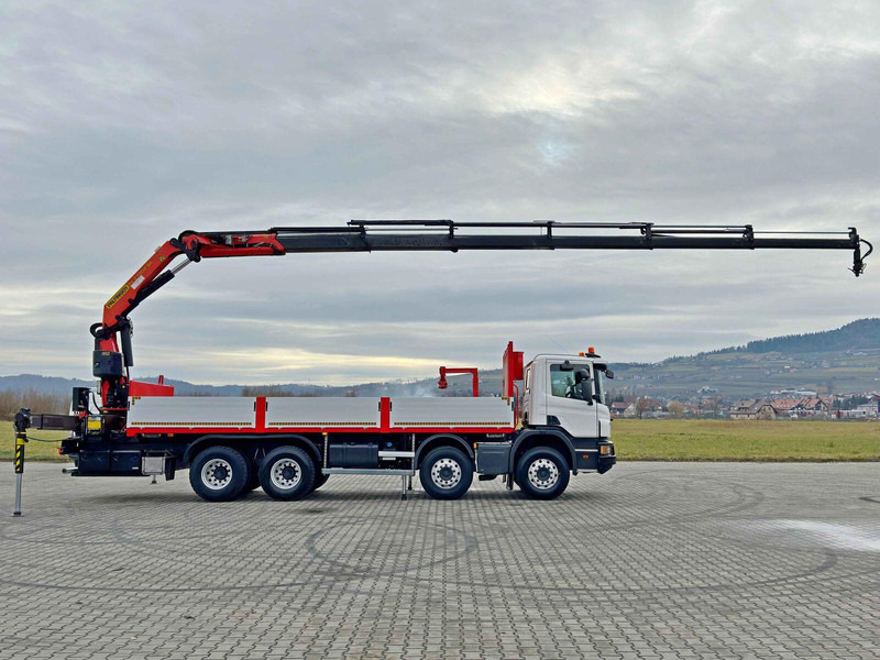 Scania P 450 - Camión caja abierta, Camión grúa: foto 5 Scania P 450 - Camión caja abierta, Camión grúa: foto 5