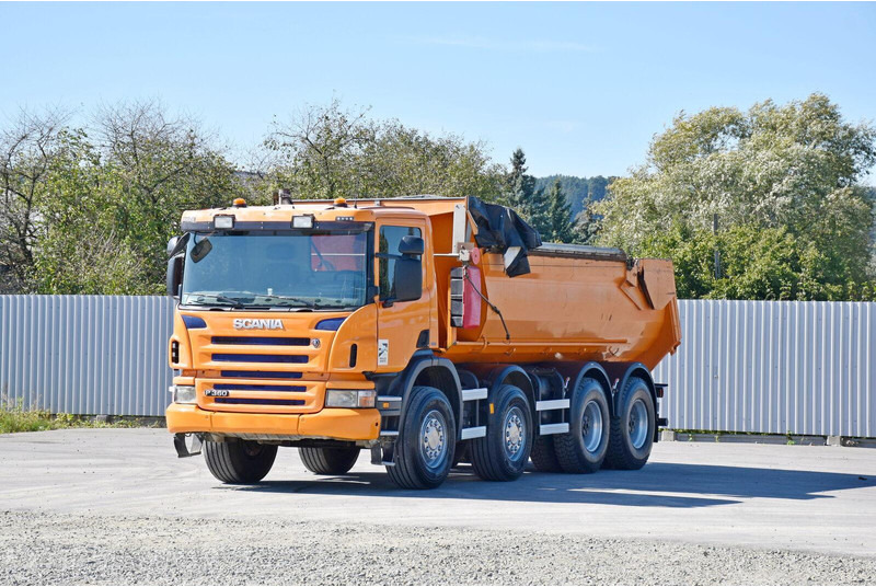 Scania P360 Kipper * 8x4 * TOPZUSTAND ! - Camión volquete: foto 1 Scania P360 Kipper * 8x4 * TOPZUSTAND ! - Camión volquete: foto 1