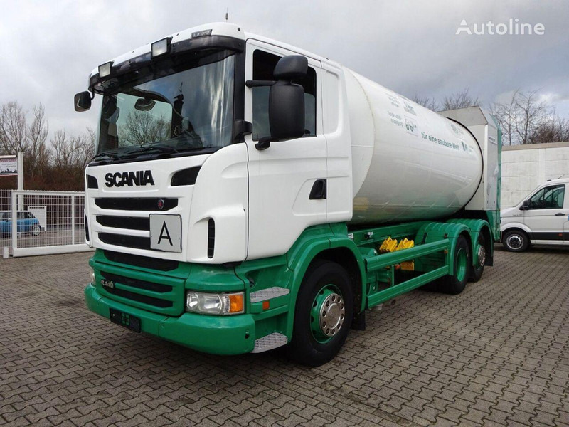 Scania R440 Trashwagen with FAUN ROTOPRESS 521l - Camión de basura: foto 1 Scania R440 Trashwagen with FAUN ROTOPRESS 521l - Camión de basura: foto 1
