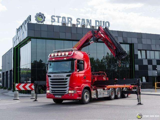 Scania R450 8x4 Palfinger PK 65002 SH HDS Crane - Camión caja abierta, Camión grúa: foto 5 Scania R450 8x4 Palfinger PK 65002 SH HDS Crane - Camión caja abierta, Camión grúa: foto 5