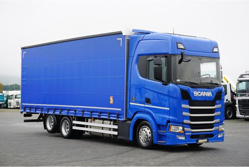Scania / S 500 / ACC / E 6 / FIRANKA / 20 PALET / DŁ. 8,1 M / RETARDER - Camión lona: foto 1 Scania / S 500 / ACC / E 6 / FIRANKA / 20 PALET / DŁ. 8,1 M / RETARDER - Camión lona: foto 1