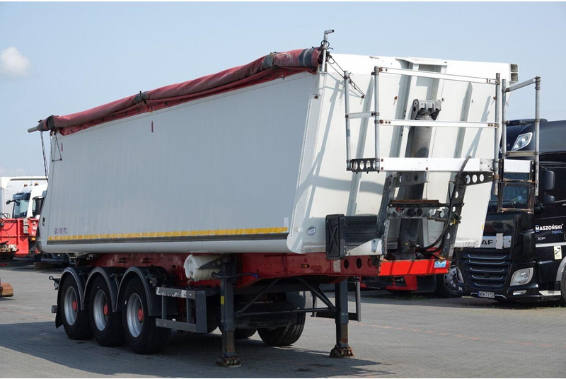 Schmitz Cargobull WYWROTKA 40 M3 / MULDA ALUMINIOWA / OŚ PODNOSZONA / SAF /SPROWAD - Semirremolque volquete: foto 1 Schmitz Cargobull WYWROTKA 40 M3 / MULDA ALUMINIOWA / OŚ PODNOSZONA / SAF /SPROWAD - Semirremolque volquete: foto 1