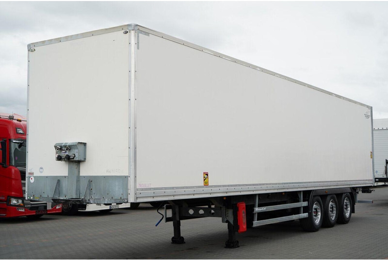 Trouillet KONTENER / KOFFER / DWIE OSIE PODNOSZONE / SAF / BARDZO MOCNA - Semirremolque caja cerrada: foto 1 Trouillet KONTENER / KOFFER / DWIE OSIE PODNOSZONE / SAF / BARDZO MOCNA - Semirremolque caja cerrada: foto 1