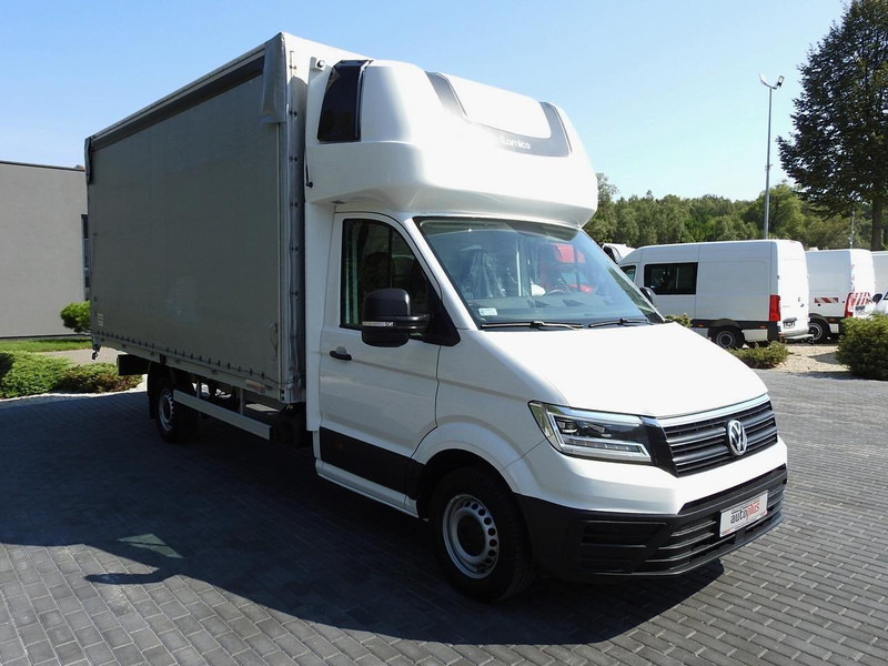 Volkswagen CRAFTER PLANDEKA 10 PALET WEBASTO TEMPOMAT KLIMATYZACJA LEDY 18 - Furgoneta con lona: foto 4 Volkswagen CRAFTER PLANDEKA 10 PALET WEBASTO TEMPOMAT KLIMATYZACJA LEDY 18 - Furgoneta con lona: foto 4
