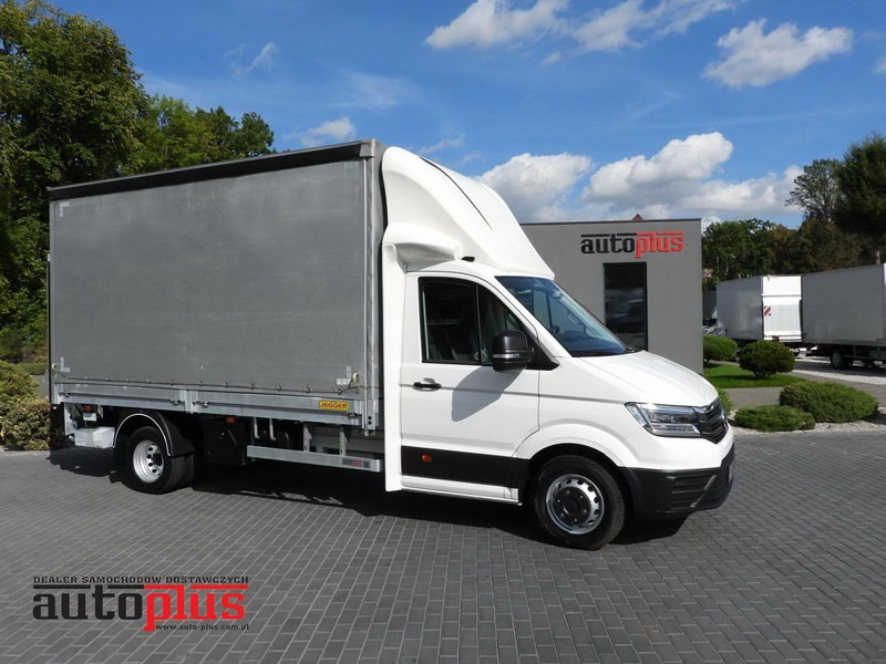 Volkswagen CRAFTER PLANDEKA WINDA 8 PALET TEMPOMAT LEDY BLIŹNIACZE KOŁA KLI - Furgoneta con lona: foto 1 Volkswagen CRAFTER PLANDEKA WINDA 8 PALET TEMPOMAT LEDY BLIŹNIACZE KOŁA KLI - Furgoneta con lona: foto 1