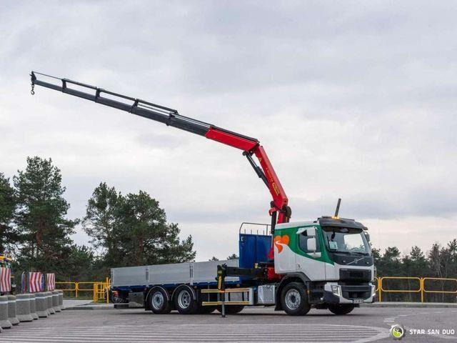 Volvo FE 360 6x2 PALFINGER PK 18502 SH Crane Kran - Camión caja abierta, Camión grúa: foto 2 Volvo FE 360 6x2 PALFINGER PK 18502 SH Crane Kran - Camión caja abierta, Camión grúa: foto 2